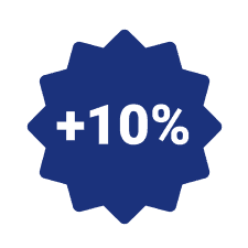 Extra value on every voucher! 